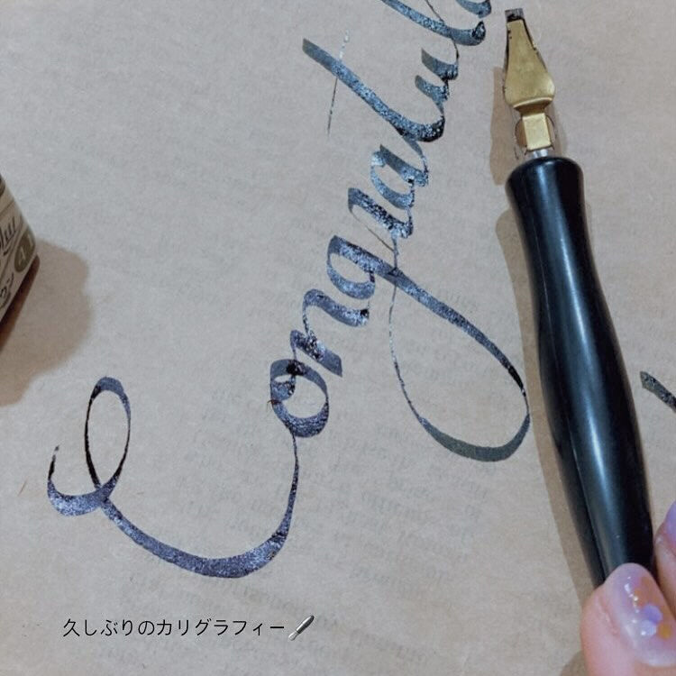 ドライフラワー手描きボード✨